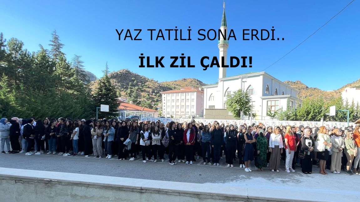2023-2024 Eğitim Öğretim Yılı Zili Çaldı..